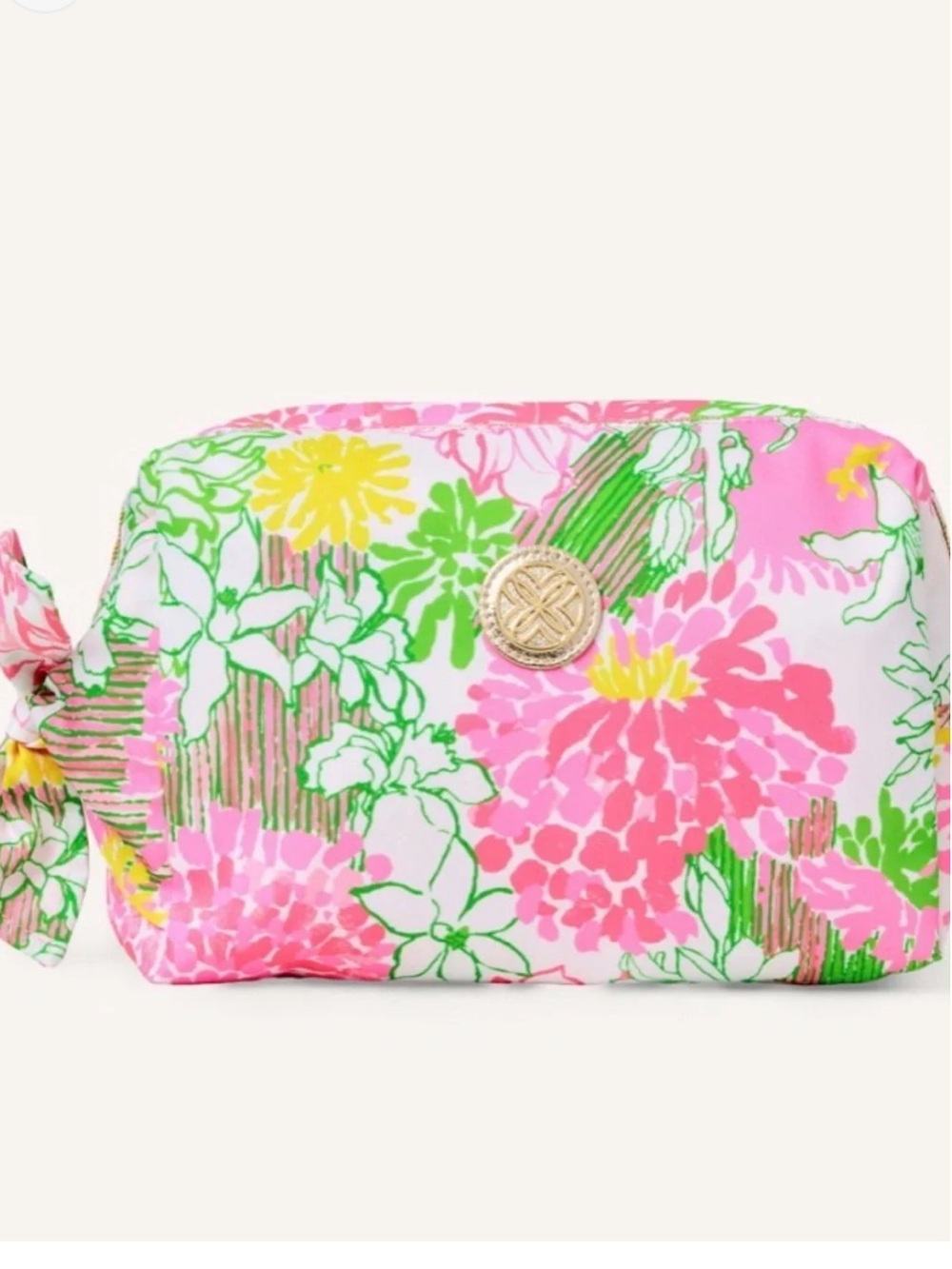 Lilly Pulitzer “Mum Patch” cosmetic case, NWT